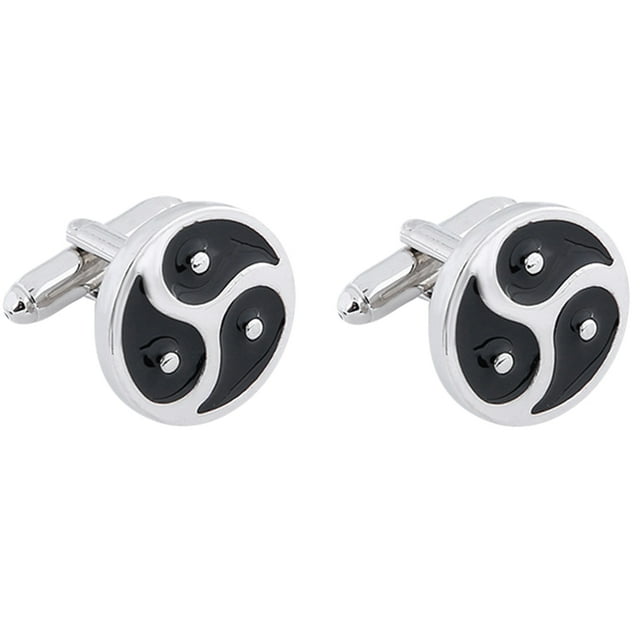 MasteelfCA 1 Paire de Boutons de Manchette Style Chinois en Alliage
