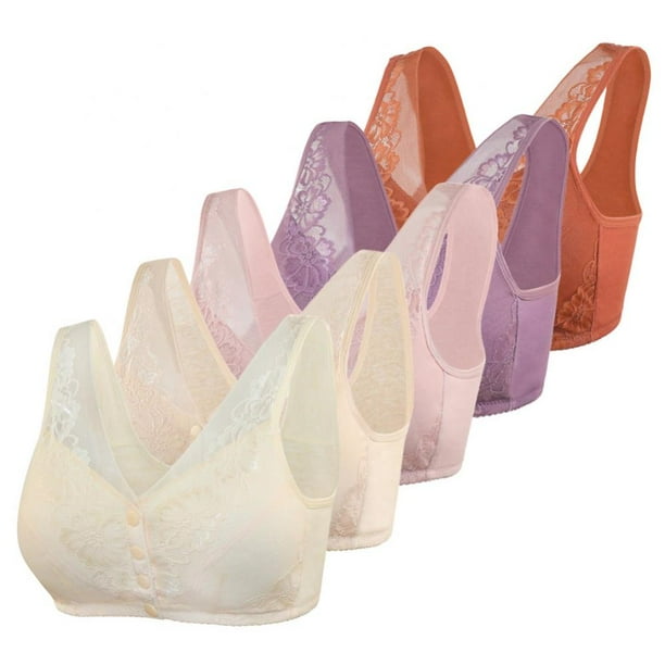 Xmarks Bras for Older Women with Sagging Breasts Back Support Front