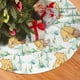 thumbnail image 2 of Falda para árbol de Navidad de Winnie The Pooh, suave y divertida, decoración navideña navideña de granja de 30", 2 of 4
