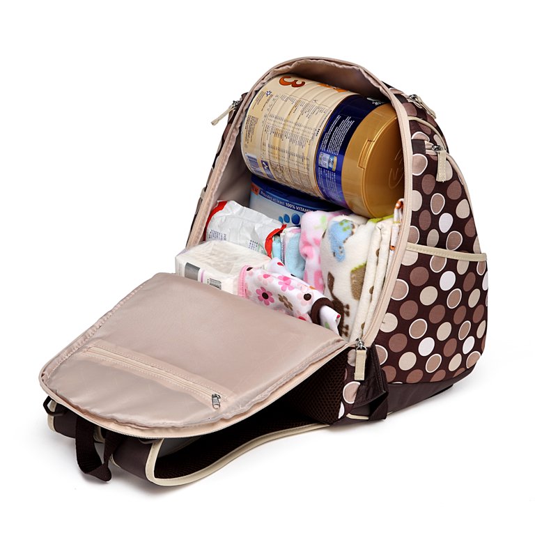 colorland leather backpack MKF Collection Amazing Mom Leslie Multi-Pocket Baby Diaper flap pockets Colorland Ariana Faux Leather Backpack