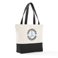thumbnail image 6 of CafePress - Lymphedema Awareness - Two Tone, 100% Cotton, Zipper Tote Bag, 6 of 6