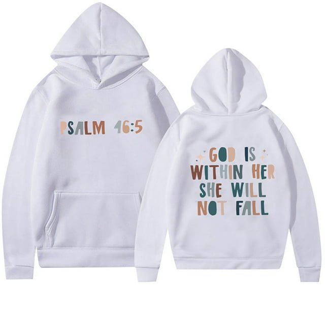 WEAIXIMIUNG Sweat à Capuche Camouflage Col Rond pour Femmes avec Cordon de Serrage Double Impression