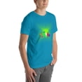 thumbnail image 6 of Unisex t-shirt (Aqua, S), 6 of 6