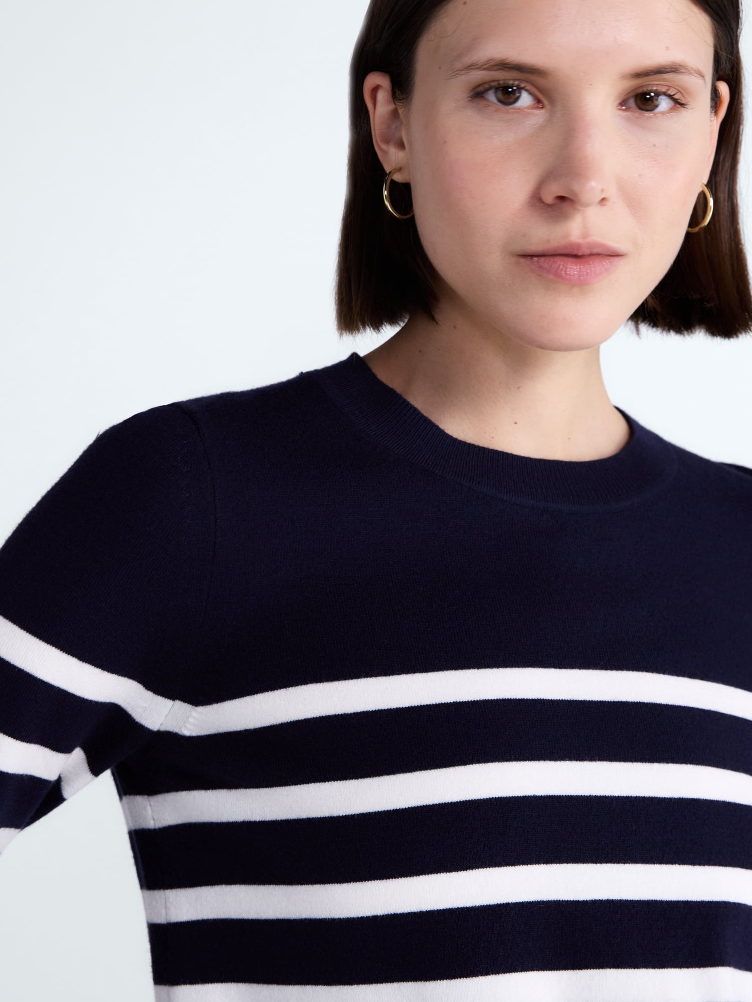 Free Assembly Women's and Women's Plus Cozy Yarn Crewneck Sweater, Midweight, Sizes XS-4X
