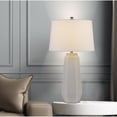 thumbnail image 4 of BO-3159TB-2-BE-Cal Lighting-Drayton - 2 Light Table Lamp (Set of 2) In Modern Style-30 Inches Tall and 16 Inches Wide-Sandy White Finish, 4 of 5