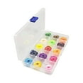 thumbnail image 4 of Línea de chenilla de oropel, manualidades multicolores, fabricación de señuelos de pesca con caja de almacenamiento, materiales de atado de moscas Cola Línea de chenilla de oropel, 4 of 8