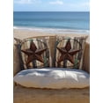 thumbnail image 5 of Outdoor Pillows Waterproof, Western Texas Stars Bedding Throw Pillows with Insert for Couch Sofa Bed, Farmhouse Vintage Wooden Plank 16x16 Inch Pillowcases Decorative Camping Patio Pillow Set of 2, 5 of 8