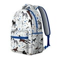 thumbnail image 2 of Lightweight School Backpack Featuring Retro Pony and Patterned Floral Designs, Cute and Durable for Travel, 2 of 6