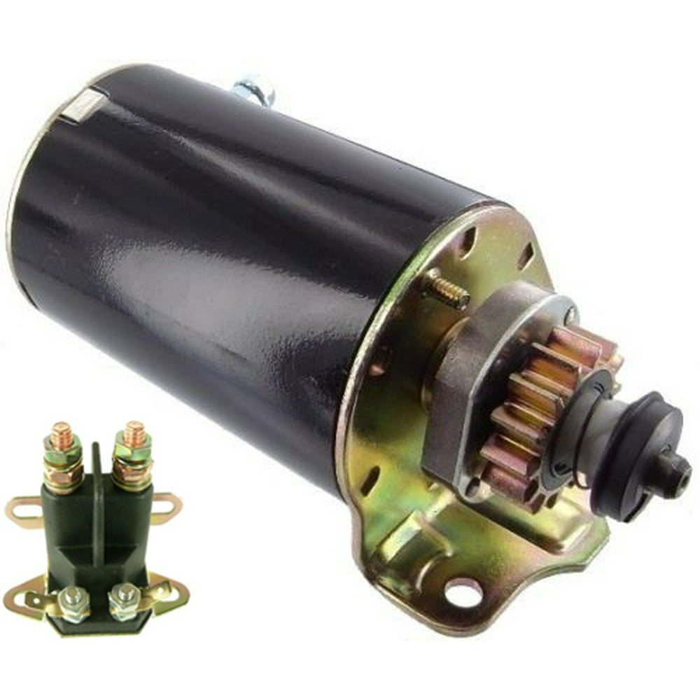 STARTER SOLENOID KIT FOR CUB CADET BRIGGS JOHN DEERE SCOTTS SABO 14 TEETH