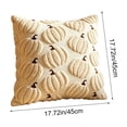 thumbnail image 4 of Halloween Pillow Covers 18x18 Fall Thanksgiving Pumpkin Throw Pillow Cases, Watercolor Maple Leaf Decorative Couch Pillow Covers for Sofa Living Room, Linen Blend Fall Decor by OVFUIZ, 4 of 8