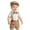 F182-Beige, variant on FYDUU Summer Boys Shorts Set Baby Boy Clothes Suit Short Sleeve Dress Shirt Romper Tops Suspenders Shorts Toddler Gentleman Outfits,9-12 Months
