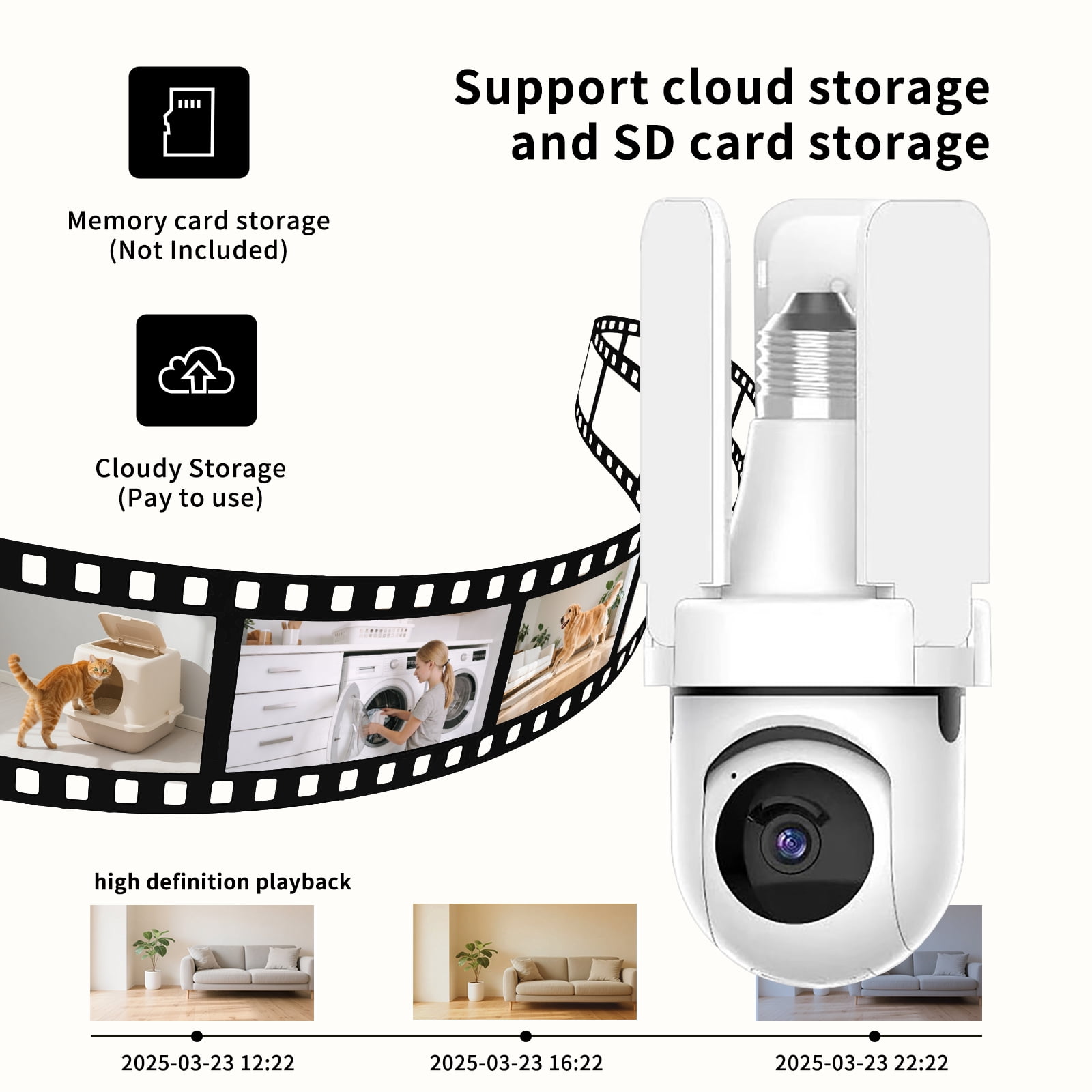 1080P Security Camera for Home Outdoor Security