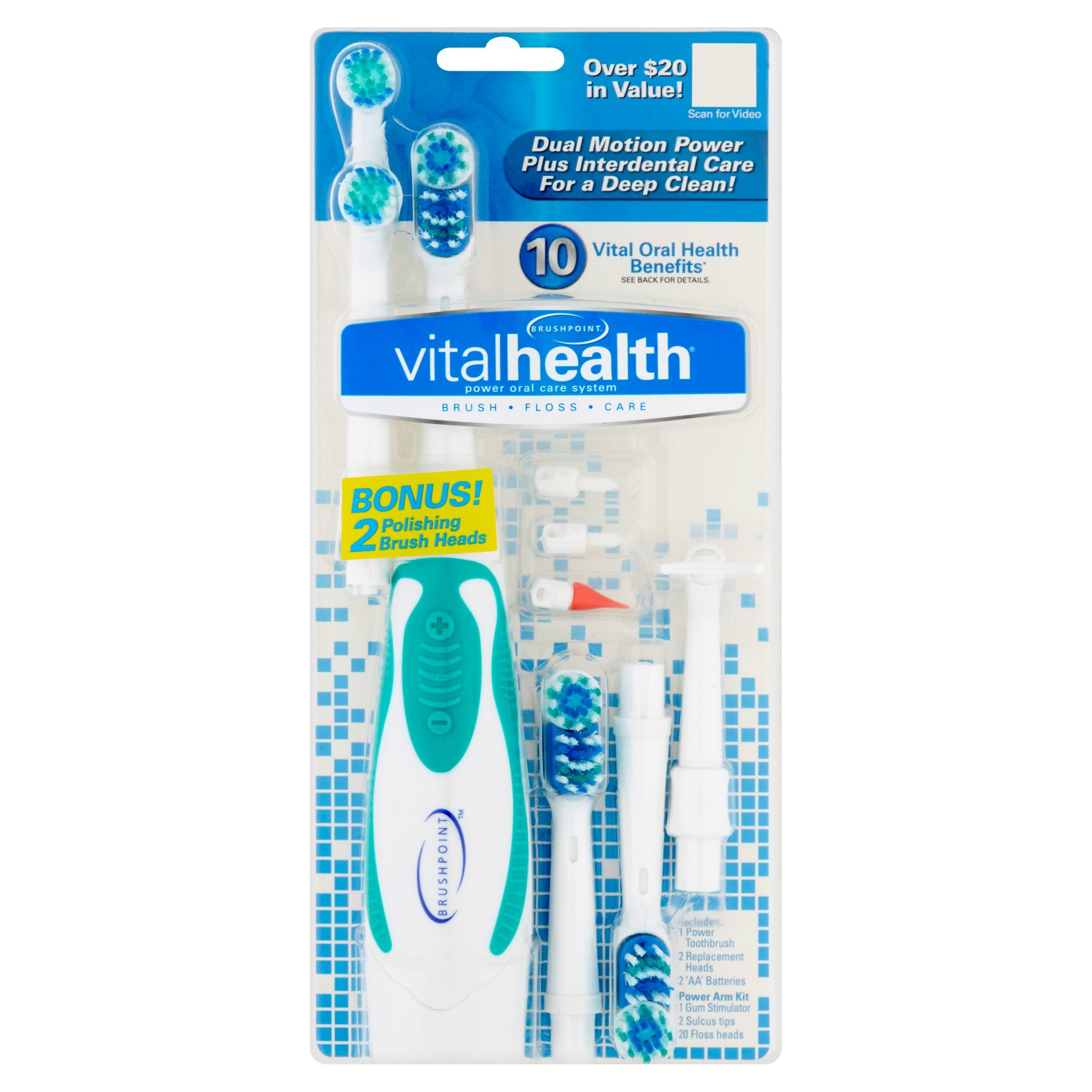 vital health electric toothbrush