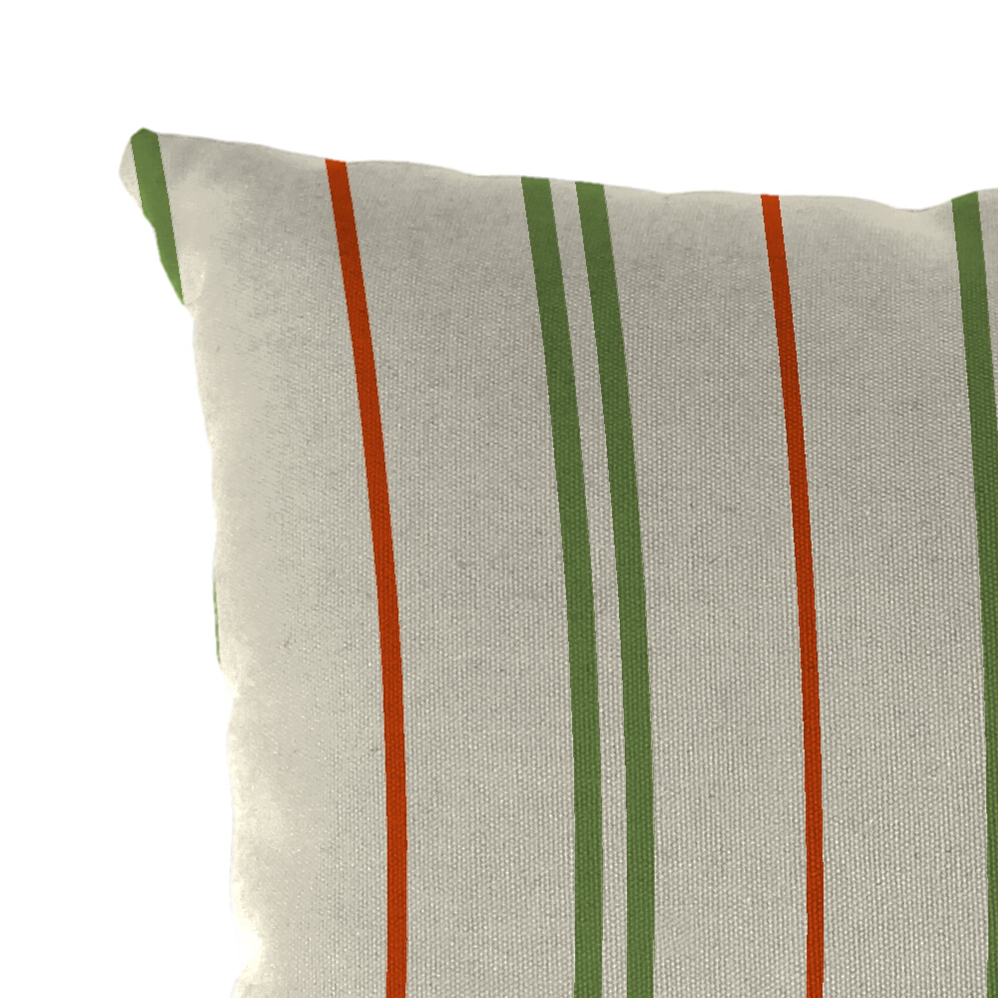 Jordan Manufacturing 12" x 18" Gallan Cedar Grey Stripe Rectangular Outdoor Lumbar Throw Pillow (2 Pack)