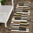 thumbnail image 6 of Addison Rugs Chantille Indoor/Outdoor Transitional Stripes Black Machine Washable Runner Rug, 2'3" x 7'6", 6 of 7