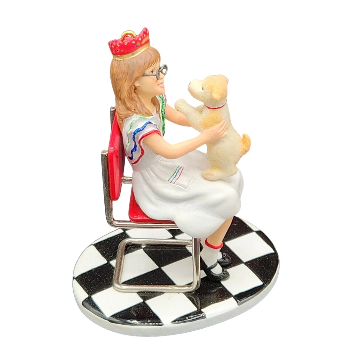 2003 Molly, An American Girl (The American Girls Collection) Hallmark Keepsake Christmas Tree Ornaments QAC6418
