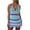 bluepurple, variant on Women Sleeveless Stripe Knitted Dress Halter Backless Hollow Out Crochet Mini Dress Fashion Elegant Party Club Dress
