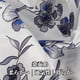 thumbnail image 3 of Bonete de cabello floral de seda sintética Unique Bargains con correas ajustables, gorro de sueño nocturno para mujeres, azul y blanco, 3 of 6