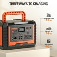 thumbnail image 3 of EBL 500W Portable Power Station Solar Generator - 519.4Wh Power Battery for Camping Outdoor Activities, 3 of 6
