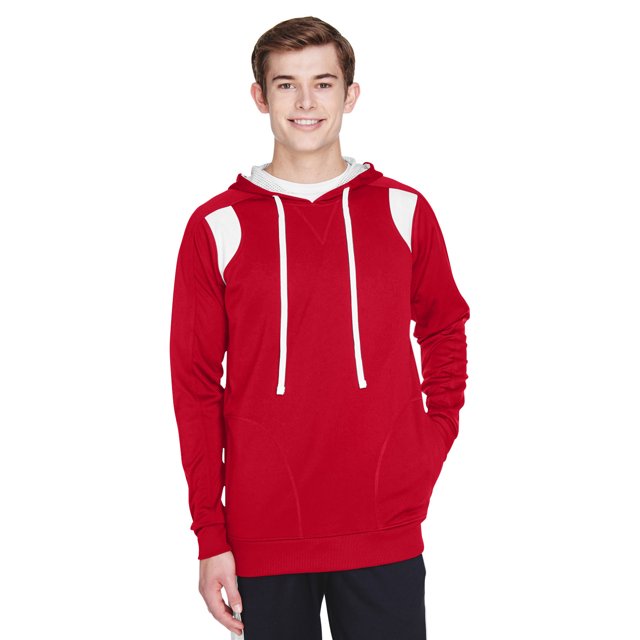 Sudadera con capucha Elite Performance para hombre SPORT ROJO/ BLANCO XS equipo 365 TT30