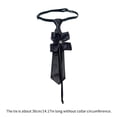 thumbnail image 5 of Ywmsfl Shirt Flower Necktie Ladies Pre Tied Lazy Social Gatherings Detachable Collars Removable Ties Costume Accessories, 5 of 7
