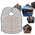 thumbnail image 3 of Waterproof Hairdressing Cape,  Buckle, PVC, Reusable, Easy to Clean, Prevents Hair From Falling, 3 of 7