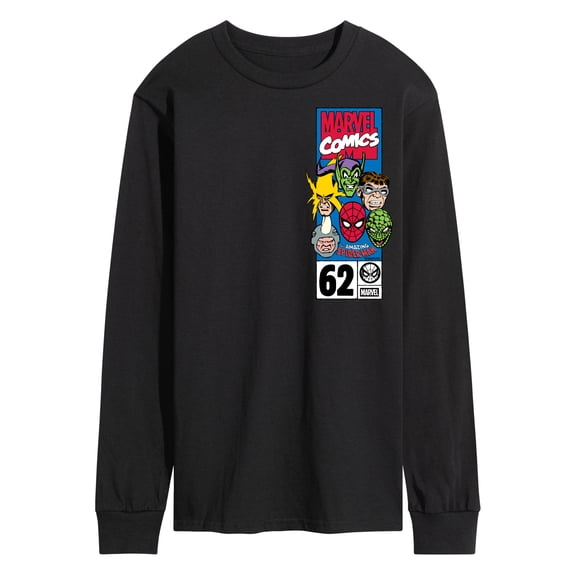 Spider-Man - Character Collage - Men's Long Sleeve Graphic T-Shirt