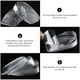 thumbnail image 2 of 2 pares de plantillas de aumento de altura para hombres Plantillas de elevación de absorción de impactos Inserciones de zapatos, 2 of 6