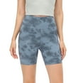thumbnail image 6 of Women High Waist Biker Shorts Running Yoga Shorts Workout Gym Cycling Shorts with Pockets, 6 of 9