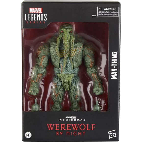 Marvel Legends Loup-Garou de Nuit Figurine Articulée 8 Pouces de Luxe - Man-Thing