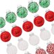 thumbnail image 4 of 25x Suministros de adornos para árboles de Navidad Decoraciones para árboles de Navidad Adornos para el hogar Bola de decoración para bodas Granja A Gloria Colgante Bola de Navidad, 4 of 5