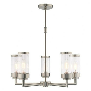 5 Light Chandelier in Coastal Style 26 inches Wide By 22.5 inches High Bailey Street Home 218-Bel-2944582