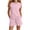 Pink, variant on yillto Girls Summer 2 Piece Outfits Short Sleeve T Shirts Top and Shorts Clothing Tracksuit Sets with Pockets