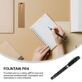 thumbnail image 6 of Troglfold Fountain Pen Professional Calligraphy Pen Creative Simple Writing Pen Students Stationery,5.51"X0.39"X0.39", 6 of 10