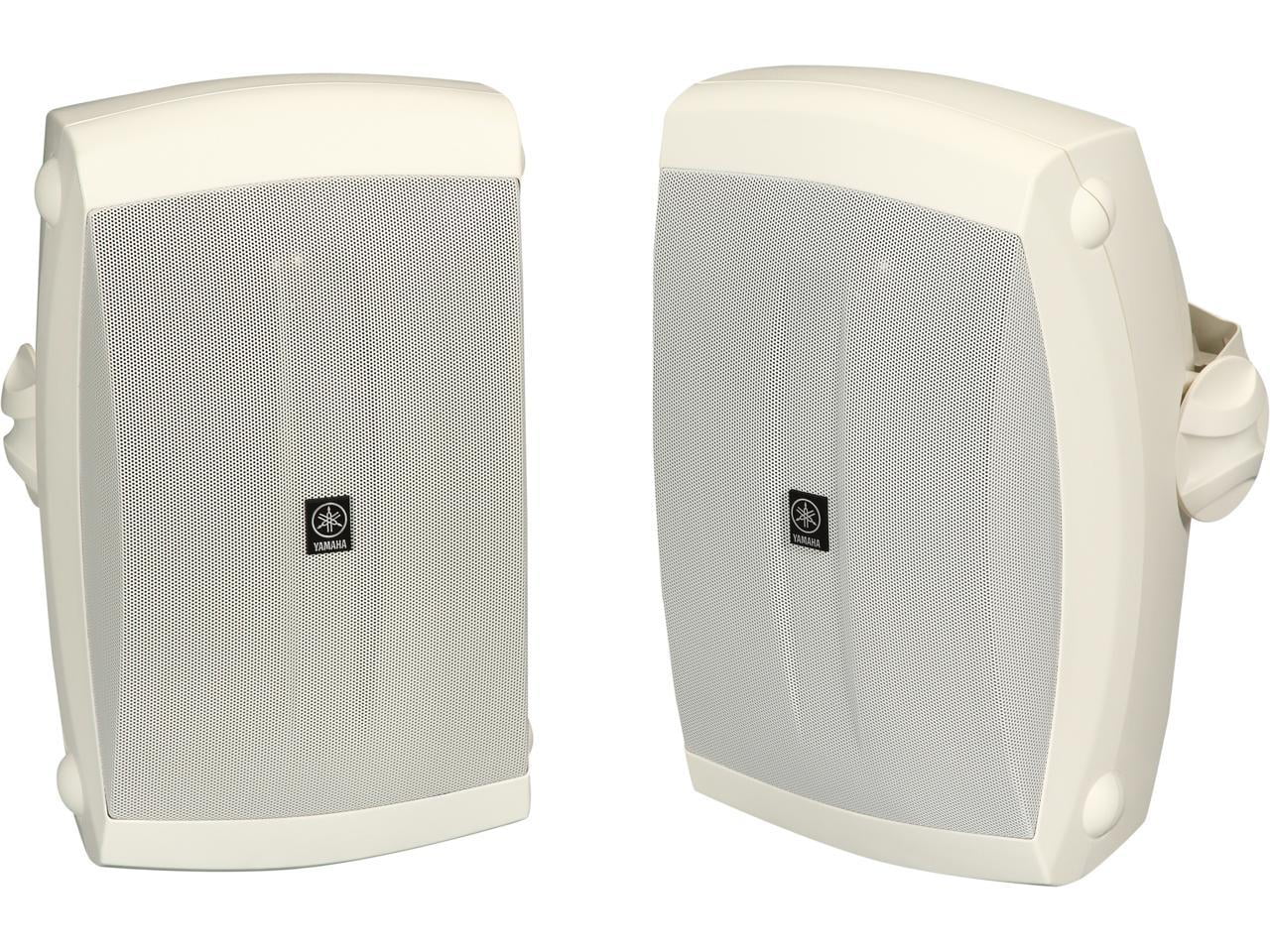 Yamaha NSAW350W AllWeather Indoor/Outdoor 2Way Speakers White