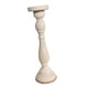 thumbnail image 4 of Soporte de candelabro de madera sin terminar Decoración Mesa Centro de mesa Adorno Artesanía Portavelas Pilar romano Base de pedestal para fiesta de 37CM Fernando Portavelas de pilar, 4 of 8