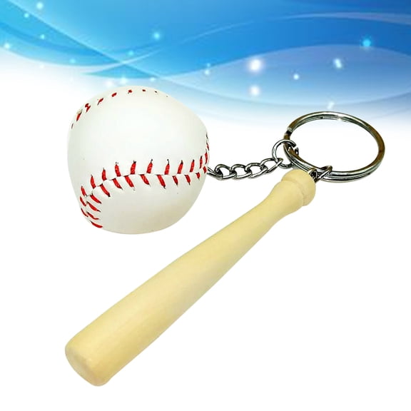HEATSHAKING Baseball Keychain 1Pack Theme For Father's Day