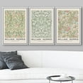 thumbnail image 3 of wall26 Framed Canvas Print Wall Art Set William Morris Flower Pattern Tapestries Nature Floral Illustrations Fine Art Decorative Botanical Rustic for Living Room, Bedroom, Office - 24"x36"x, 3 of 5