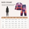 thumbnail image 4 of Sigee Sunset Truck Highway for Women’s Pajama Sets Long-Sleeved Pjs Sets for Women 2 piece Sleepwear-Small, 4 of 7