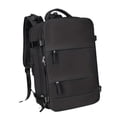 thumbnail image 1 of Mochila de viaje para mujeres y hombres, mochila informal para viajes de camping, aviones, mochilero Negro, 1 of 8