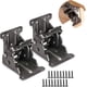 thumbnail image 1 of Furniture Hinge, Pack of 2 Folding Bracket Self-Locking Hinges Wall Bracket Flip Folding Locking Extension, 1 of 5