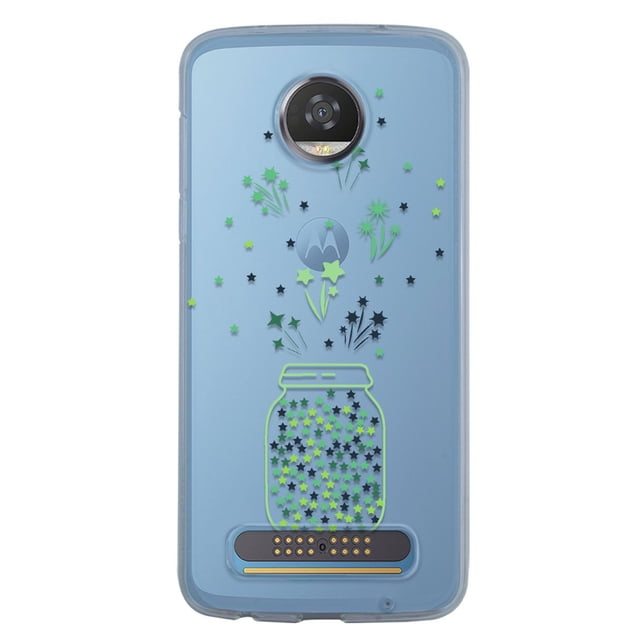 Funda para Moto Z2 Play InstaCase Frasco Estelar Uso Rudo Antigolpes