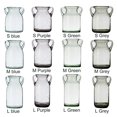 thumbnail image 2 of Elegant Decorative Vase For Displaying Bouquets, Hand Blown Glass Vase With Exquisite Craftsmanship High Quality Glass, Grey 13.8 X 29.5Cm, Ideal, 2 of 5