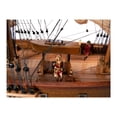 thumbnail image 3 of HomeStock Gothic Grace Pirate Ship Model Exclusive Edition - Fully Assembled Ship Model - Exquisite D cor for Home & Office - 37.0L x 11.5W x 32.0H Inches, 3 of 10