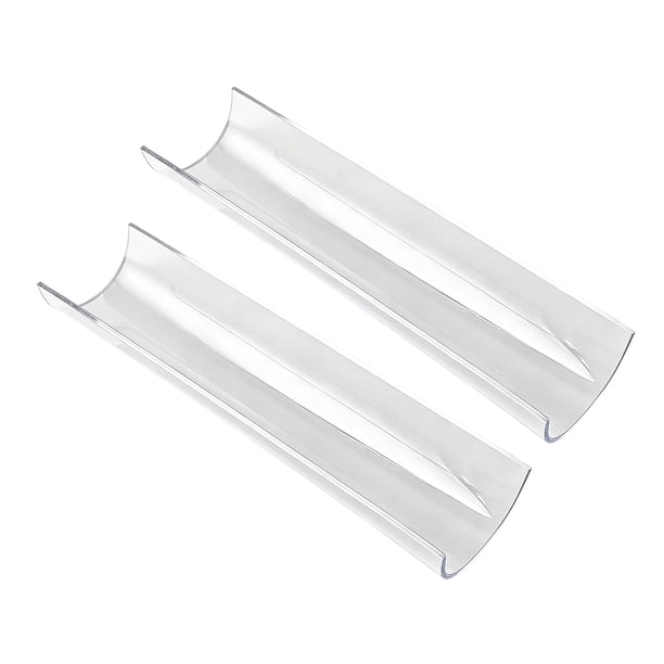 Molde de acrílico para dar forma a rollos de pastel, molde para postres, soporte de rodillo semicircular, herramientas de repostería para hornear. 30x8x45 cm