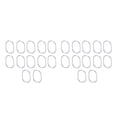 thumbnail image 3 of Bearachild 12 Pieces Bath Curtain Hangers Pole Hanger Hooks Tool Fixator Drape Hanging Curtains Fixing Rings Shower C-shaped Component Transparente 2Conjunto, 3 of 6