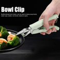 thumbnail image 3 of Pinza para cuenco, Pinza anti-caliente de acero inoxidable Pinza para cuenco, Abrazadera para plato caliente Utensilio de cocina para mover plato caliente o cuencos con comida fuera (Verde) ShuxiuWang 9024715972446, 3 of 5