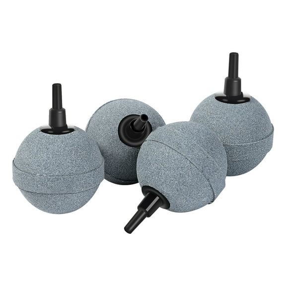 AQUANEAT Pond Air Stone 2 Inch, Long Lasting Air Stone for Aquarium, Fish Tank, Hydroponics and Ponds