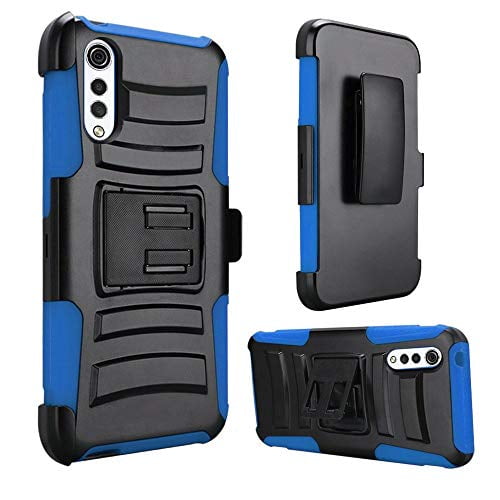 Kaleidio Case For LG Velvet 5G [Dual Form] Rugged Holster [Swivel Belt
