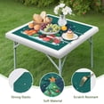 thumbnail image 4 of Unwrap a Beautiful Table with This 36x36 Christmas Tablecloth, Elastic Spandex Fabric for a Flawless Festive Look, 4 of 6
